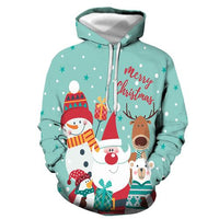 2019 New Christmas 3D Hoodies Men/Women Autumn Winter 3D Printed Hoodie Sweatshirt man Fashion Pullover Velvet Sweatshirts Men