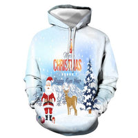 2019 New Christmas 3D Hoodies Men/Women Autumn Winter 3D Printed Hoodie Sweatshirt man Fashion Pullover Velvet Sweatshirts Men