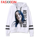 Billie Eilish Hoodies men/women funny hip hop fashion kawaii Sweatshirt Graphic harajuku 90s Tumblr hooded streetwear male