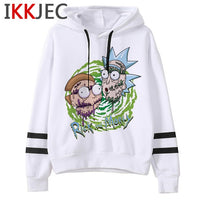 Newest Rick and Morty Funny Cartoon Winter Warm Hoodies Men/women Ullzang Ricky N Morty 90s Sweatshirt Graphic Hoody Male/female