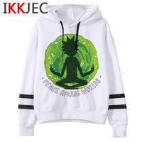 Newest Rick and Morty Funny Cartoon Winter Warm Hoodies Men/women Ullzang Ricky N Morty 90s Sweatshirt Graphic Hoody Male/female