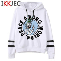 Newest Rick and Morty Funny Cartoon Winter Warm Hoodies Men/women Ullzang Ricky N Morty 90s Sweatshirt Graphic Hoody Male/female