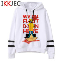 It Clowns Funny Cartoon Hoodies Men/women Pennywise Loser Horror Movie Sweatshirts Casual Hip Hop Streetwear Hoody Male/female