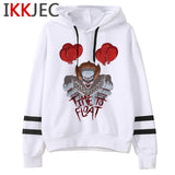 It Clowns Funny Cartoon Hoodies Men/women Pennywise Loser Horror Movie Sweatshirts Casual Hip Hop Streetwear Hoody Male/female