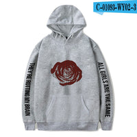 Hot singer juice wrld Hoodies in boys/girls long sleeve autumn warm Cotton Sweatshirts hip hop loose fashion high quality hoodie