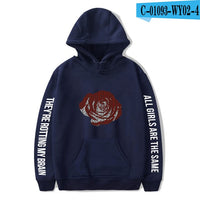 Hot singer juice wrld Hoodies in boys/girls long sleeve autumn warm Cotton Sweatshirts hip hop loose fashion high quality hoodie