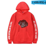 Hot singer juice wrld Hoodies in boys/girls long sleeve autumn warm Cotton Sweatshirts hip hop loose fashion high quality hoodie