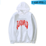 Hot singer juice wrld Hoodies in boys/girls long sleeve autumn warm Cotton Sweatshirts hip hop loose fashion high quality hoodie